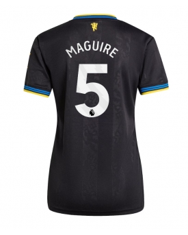 Billige Fotballdrakt Manchester United Harry Maguire #5 Replika Tredjedrakt Dame 2025-26 Kortermet Billige Fotballdrakt Manchester United Harry Maguire #5 Replika Tredjedrakt Dame 2025-26 Kortermet